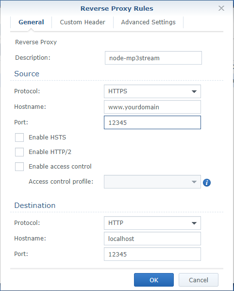 reverse proxy